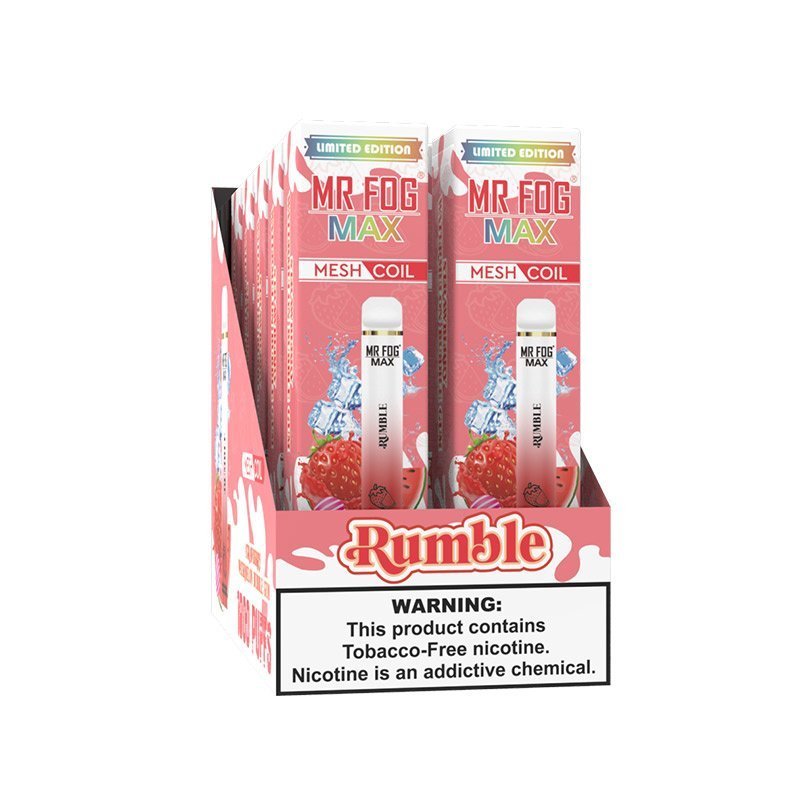 Rumble Mr Fog Max 1000 Puffs Disposable Vape - Image 4