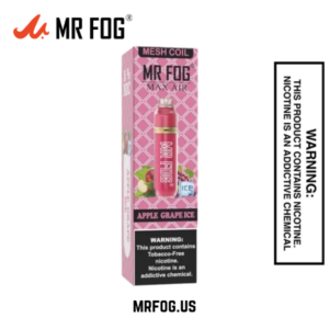 Apple Grape Ice Mr Fog Max Air 3000 Puffs