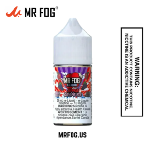 Apple Grape Ice Mr Fog Synthetic Nicotine Salt E liquid Vape