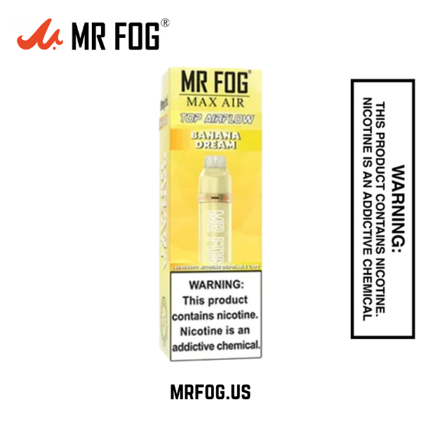 Banana Dream Mr Fog Max Air 3000 Puffs