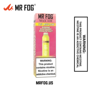 Banana Raspberry Dragonfruit Mr Fog Max Air 3000 Puffs