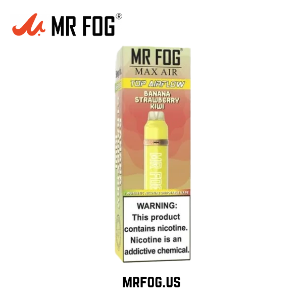 Banana Strawberry Kiwi Mr Fog Max Air 3000 Puffs