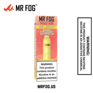 Banana Strawberry Watermelon Mr Fog Max Air 3000 Puffs