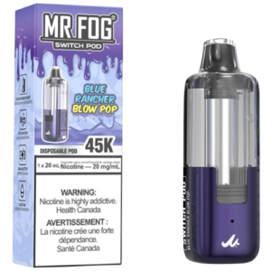 Blue Rancher Blow Pop Mr Fog Switch 45K Pods Only