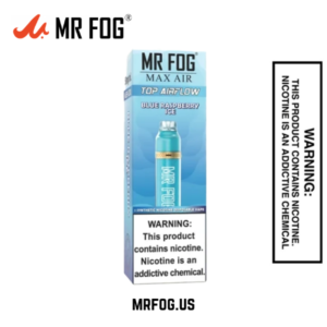 Blue Raspberry Ice Mr Fog Max Air 3000 Puffs