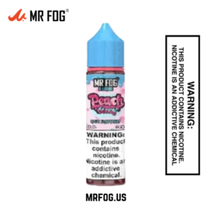 Blue Raspberry Mr Fog E-Liquid Peach Steezy Series