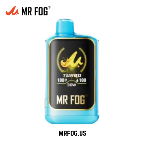 Blue Raspberry Mr Fog Nova 36000 Bubble Gang