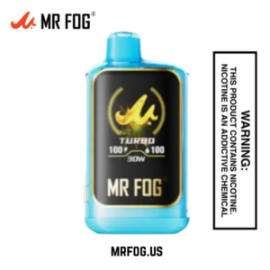Blue Raspberry Mr Fog Nova 36000 Bubble Gang