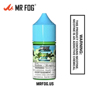 Blue Raspberry Mr Fog Salt E-Liquid Apple Steezy Series