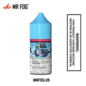 Blue Raspberry Mr Fog Salt E Liquid Berry Steezy Series Vape