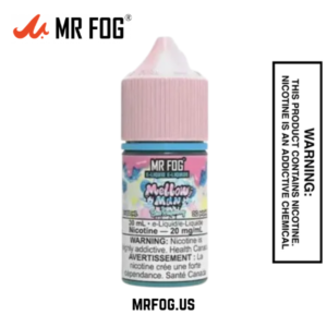 Blue Raspberry Mr Fog Salt E liquid Mellow Man Series Vape