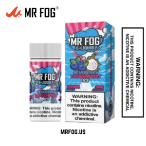 Blueberry Dragonfruit Ice Mr Fog Synthetic E Liquid