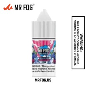 Blueberry Dragonfruit Ice Mr Fog Synthetic Nicotine Salt E liquid Vape
