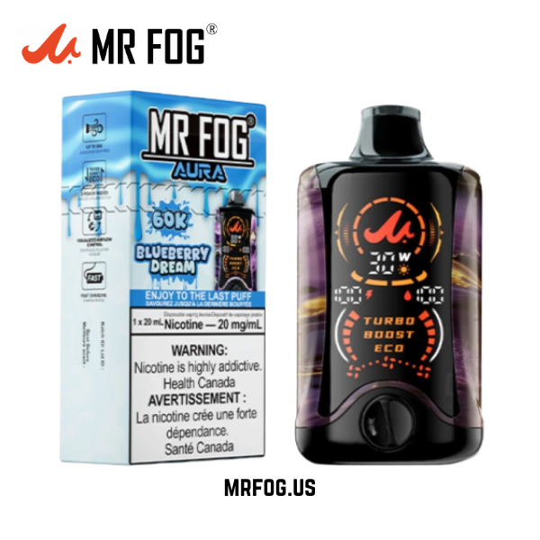 Blueberry Dream Mr Fog Aura 60k Blueberry Dream Mr Fog Aura 60k