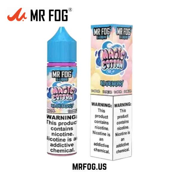 Blueberry Mr Fog E Liquid Magic Cotton