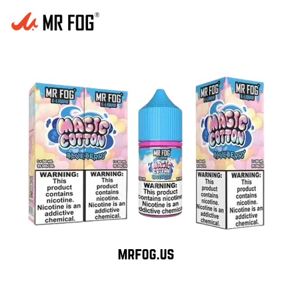 Blueberry Mr Fog Salt E-Liquid Magic Cotton Series