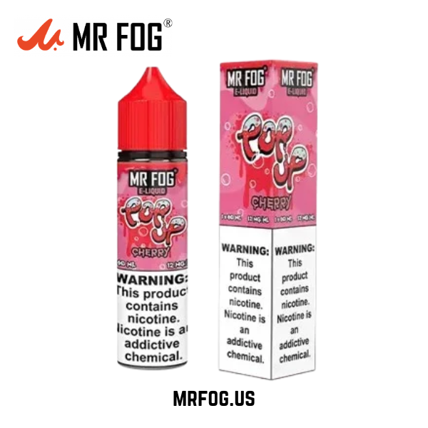 Buy Cherry E-Liquid Mr Fog Pop Up