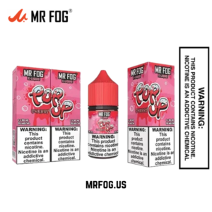 Cherry Mr Fog Salt E Liquid Pop Up Series Vape