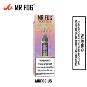 Cocoa Fruit Chew Mr Fog Max Air 3000 Puffs