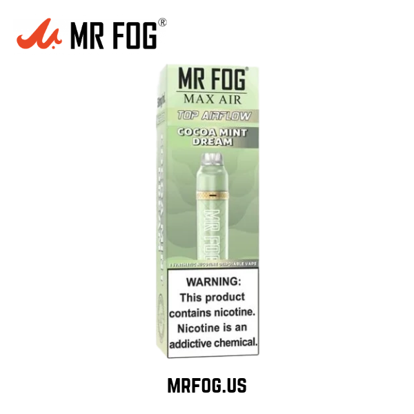 Cocoa Mint Dream Mr Fog Max Air 3000 Puffs