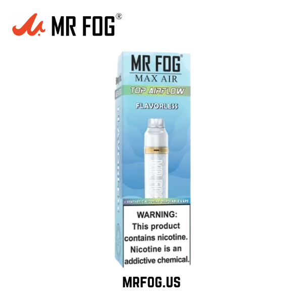 Flavorless Mr Fog Max Air 3000 Puffs