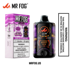 Grape Blow Pop Mr Fog Aura 60k Puffs