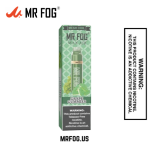 Grape Gummies Mr Fog Max Air 3000 Puffs