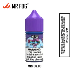 Grape Mr Fog Blue Razz Steezy Salt E-Liquid - 30mL