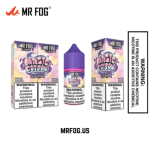 Grape Mr Fog Salt E-Liquid Magic Cotton Series