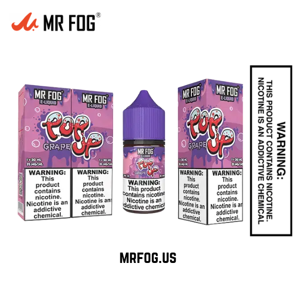 Grape Mr Fog Salt E-Liquid Pop-Up Series