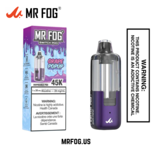 Grape PopUp Mr Fog Switch Pods Only- 45000 Puffs