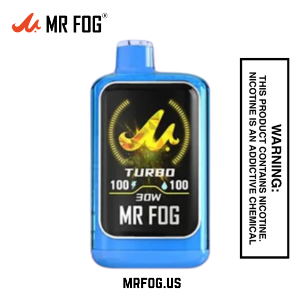 Ice Mr Fog Nova Blue Razz Steezy 36000