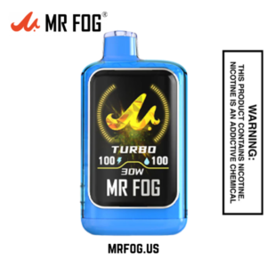 Ice Mr Fog Nova Blue Razz Steezy Edition Zero Nicotine