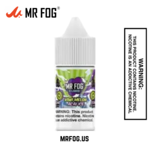 Kiwi Melon Acai Ice Mr Fog Synthetic Nicotine Salt E liquid Vape