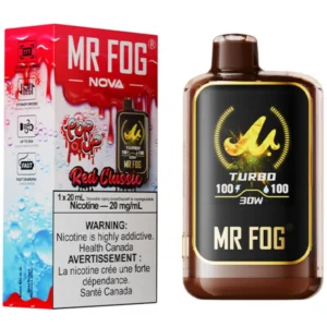 Red Classic Mr Fog Nova 36000 Pop Up