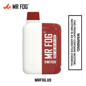 MR FOG SWITCH 5500 PUFFS BUBBLE GANG SOUR APPLE BERRY