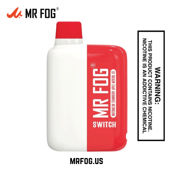 MR FOG SWITCH 5500 PUFFS WATERMELON STRAWBERRY APPLE MENTHOL ICE