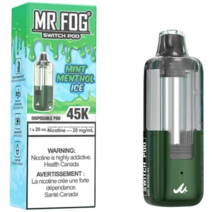 Mint Menthol Ice Mr Fog Switch 45K Pods Only