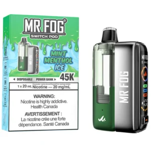 Mint Menthol Ice Mr Fog Switch 45K Pods Kit