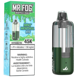 Mint Menthol Ice Mr Fog Switch 45K Pods Only