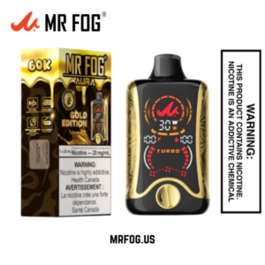 Mr Fog Aura 60K Puffs Gold Edition