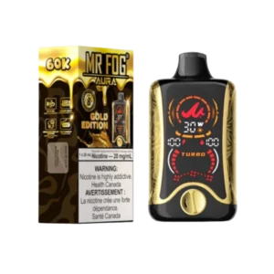 Mr Fog Aura 60K Puffs Gold Edition