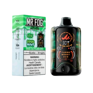 Sour Mint Mr Fog Aura 60k Puffs