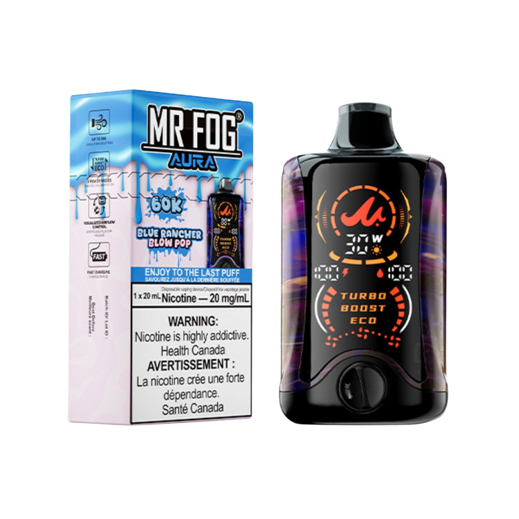 Blue Rancher Blow Pop Mr Fog Aura 60K