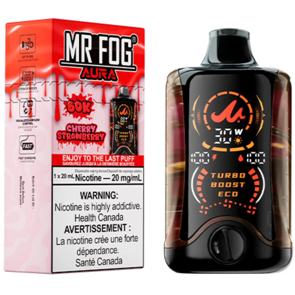 Cherry Strawberry Mr Fog Aura 60K