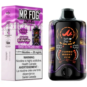 Grape Blow Pop Mr Fog Aura 60K