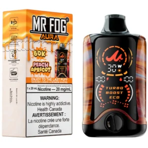 Peach Apricot Mr Fog Aura 60K