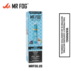 Mr Fog Max Air Apple Blueberry Ice – 3000 Puffs