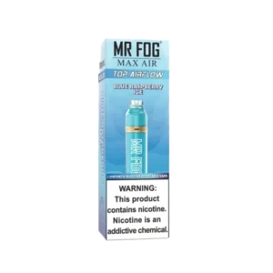 Blue Raspberry Ice Mr Fog Max Air 3000 Puffs Disposable Vape