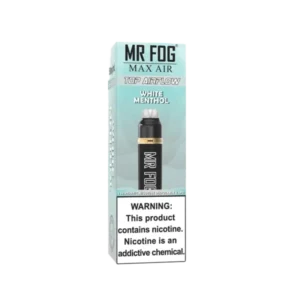 White Menthol Mr Fog Max Air 3000